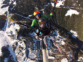 Voli biposto in parapendio