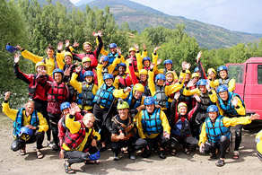 Rafting: divertimento per tutti!