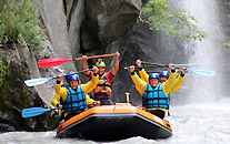 Il Rafting in Valle d'Aosta