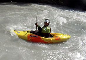 In kayak sulla Dora Baltea