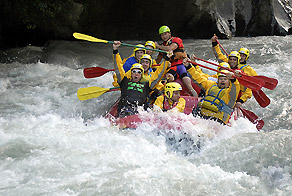 Rafting in Valle d'Aosta