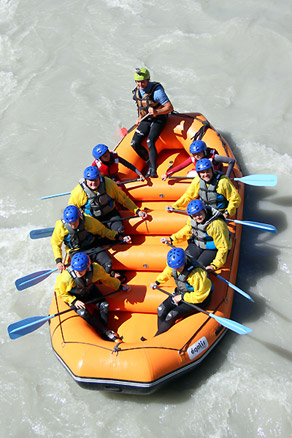 Rafting in Valle d'Aosta