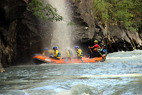 Rafting sulla Dora Baltea in Valle d'Aosta